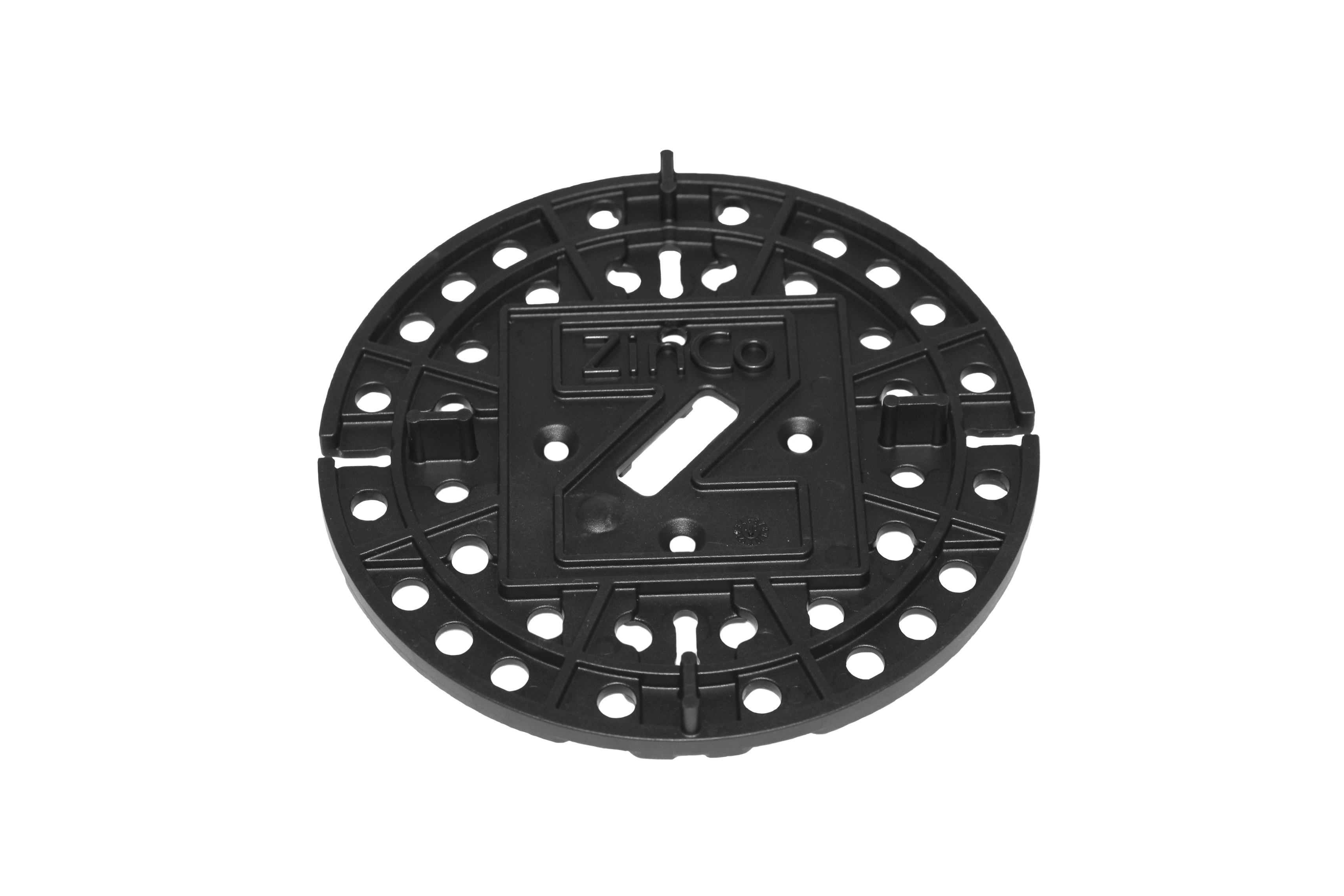 Zinco Elefeet Schienen-Auflageteller mit Fugenteiler und Schrauben, Pack à 50 St.