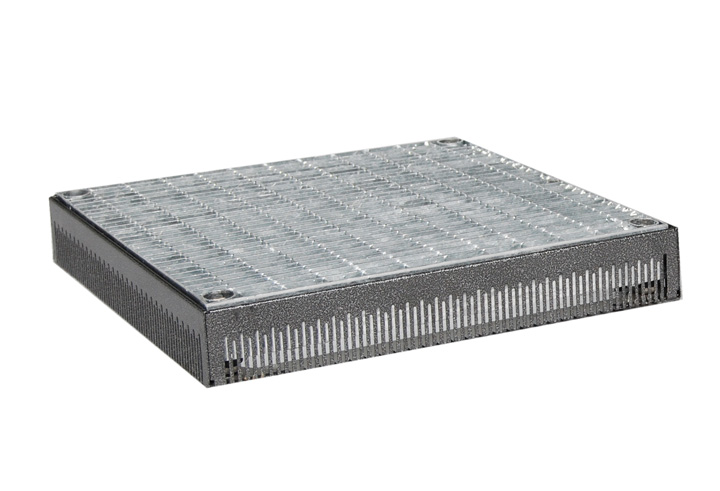 Zinco Terrassenrost TR-H 40 x 40-65 höhenverstellbar von 65 bis 95 mm