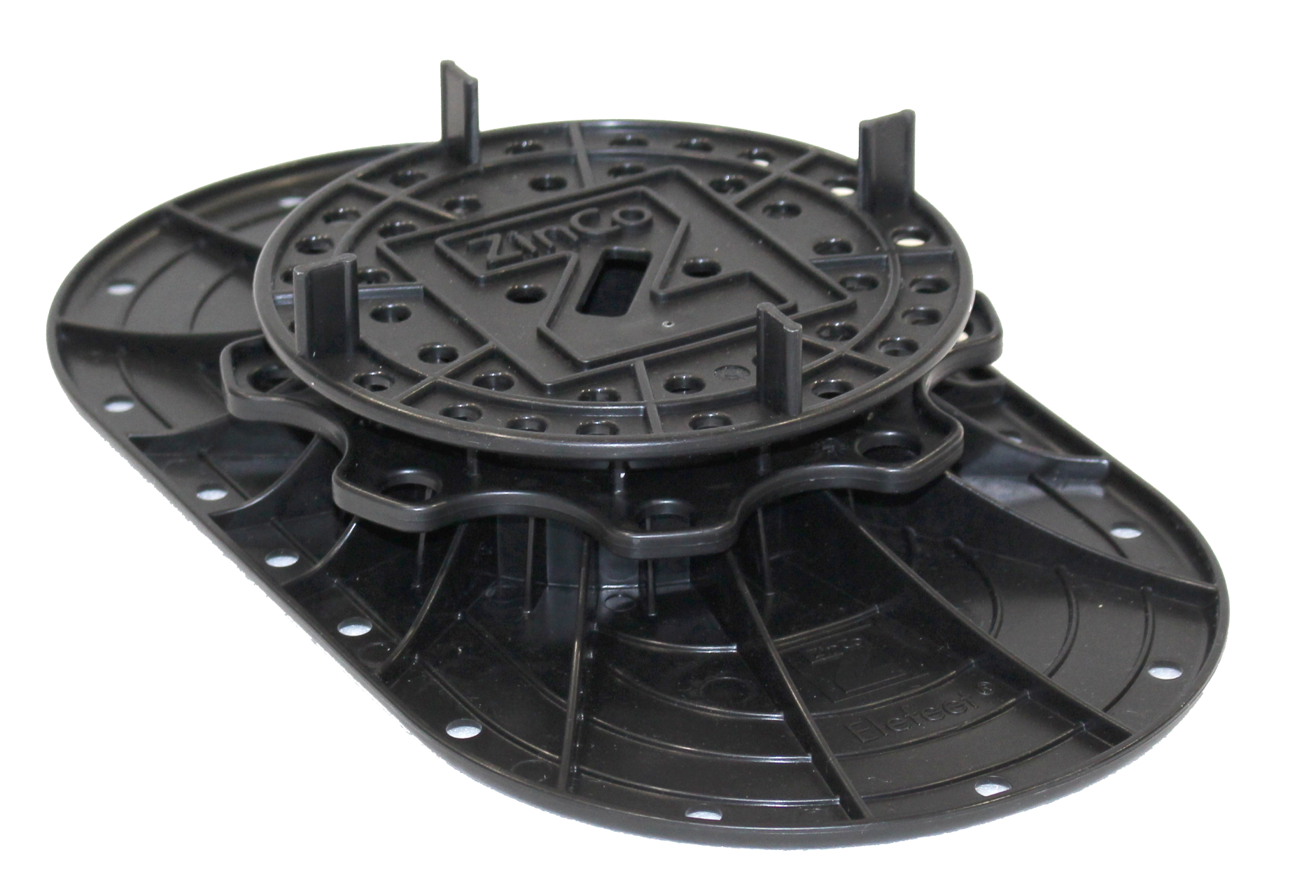 Zinco Elefeet E38, Stelzlager für Beläge, höhenverstellbar 38 - 60 mm