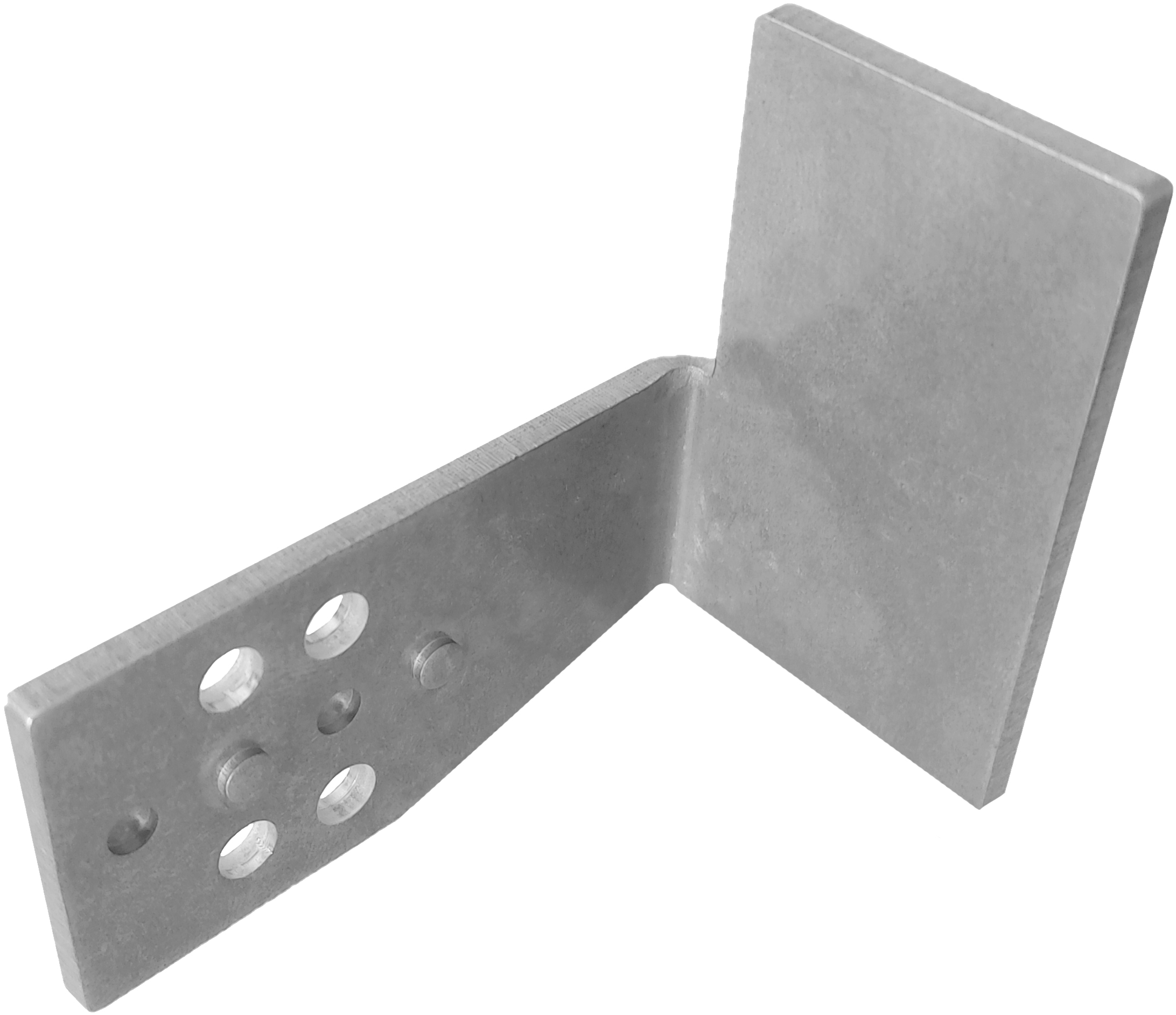 Zinco Elefeet Randhalter für Schienen-Ende, aus Edelstahl