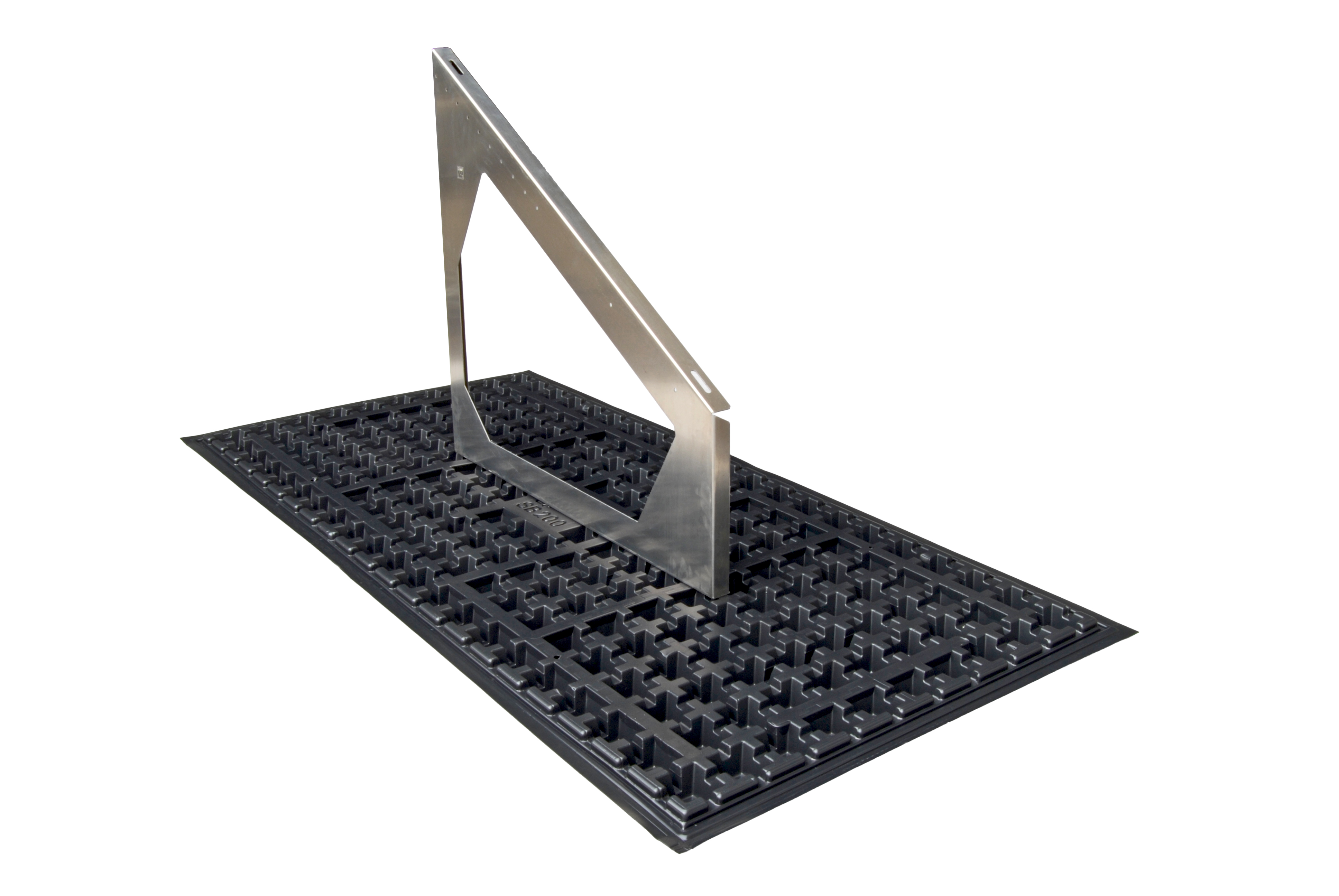 Zinco Solargrundrahmen SGR 40 Länge 950 mm, Höhen 350/1150 mm