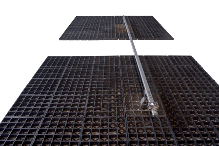 Zinco Anschlagschiene Länge 3 m für Fallnet SR-Rail und SB 200-Rail