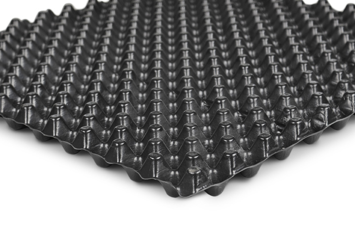 Zinco Floradrain FD 40-E, ca. 1 x 2 m, Höhe ca. 40 mm